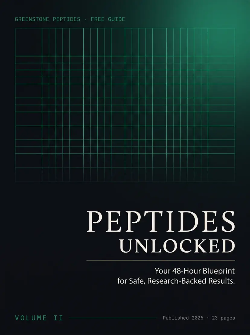 Peptides Unlocked, Volume II free guide cover